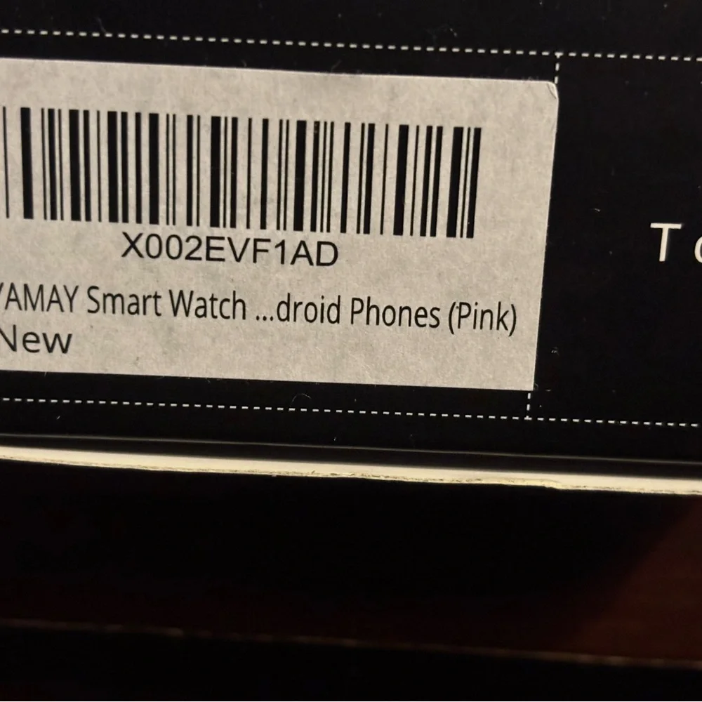 Smart Wearable Pink Watch - Picture 5 of 9